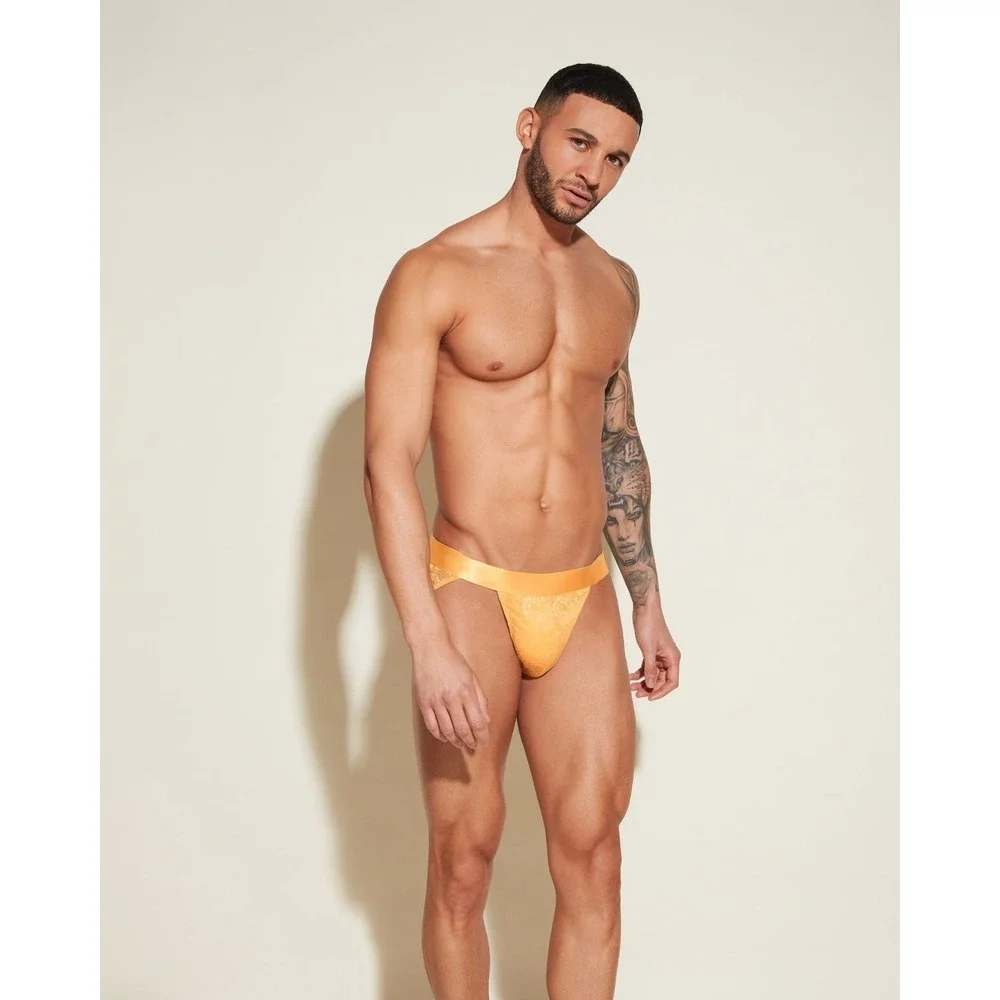 Cosabella‎ Taaja Mango  Lace Sports Brief Soft Stretch Comfort & Full Coverage S